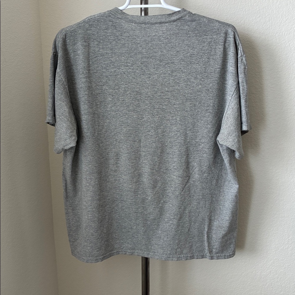 Spider Man Heather Gray Black Print Graphic Men's T-Shirt Size XL (May fit XXL) - Picture 3 of 4